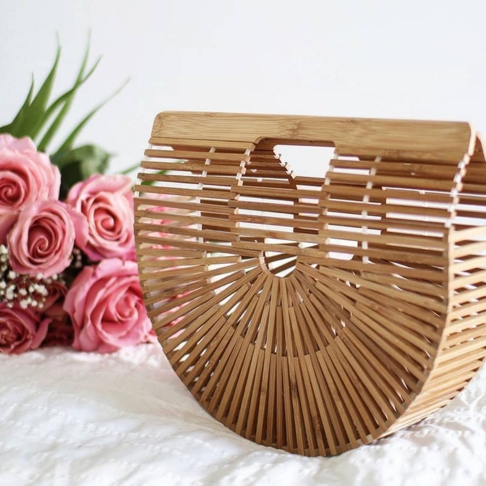 Rattan/bamboo bag Size Large